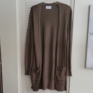 Old Navy Open-Front Long Cardigan with Pockets